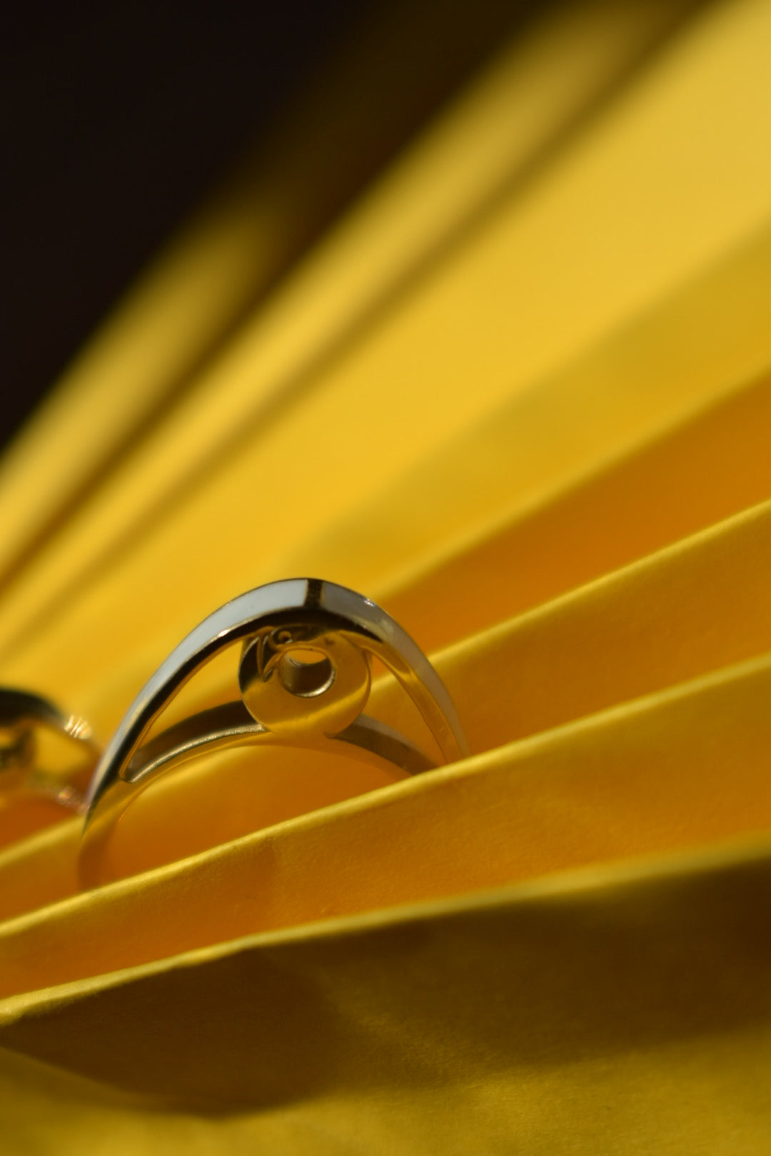 Sankofa Ring - White