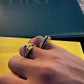 Bague Sankofa - Noire