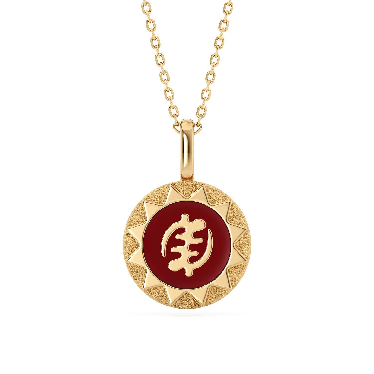 Collier Symboles en Harmonie: Le Créateur - Gye Nyame