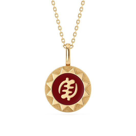 Collier Symboles en Harmonie: Le Créateur - Gye Nyame