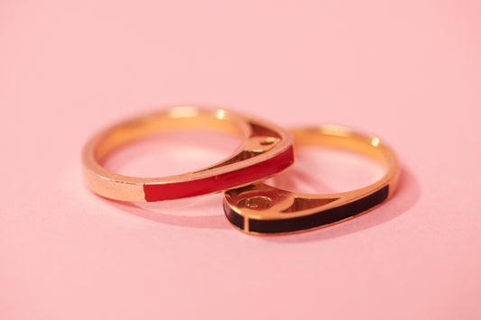 Bague Sankofa - Noire