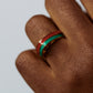 Sankofa Ring - White