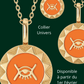 Collier Symboles en Harmonie: Abode Santann - Univers