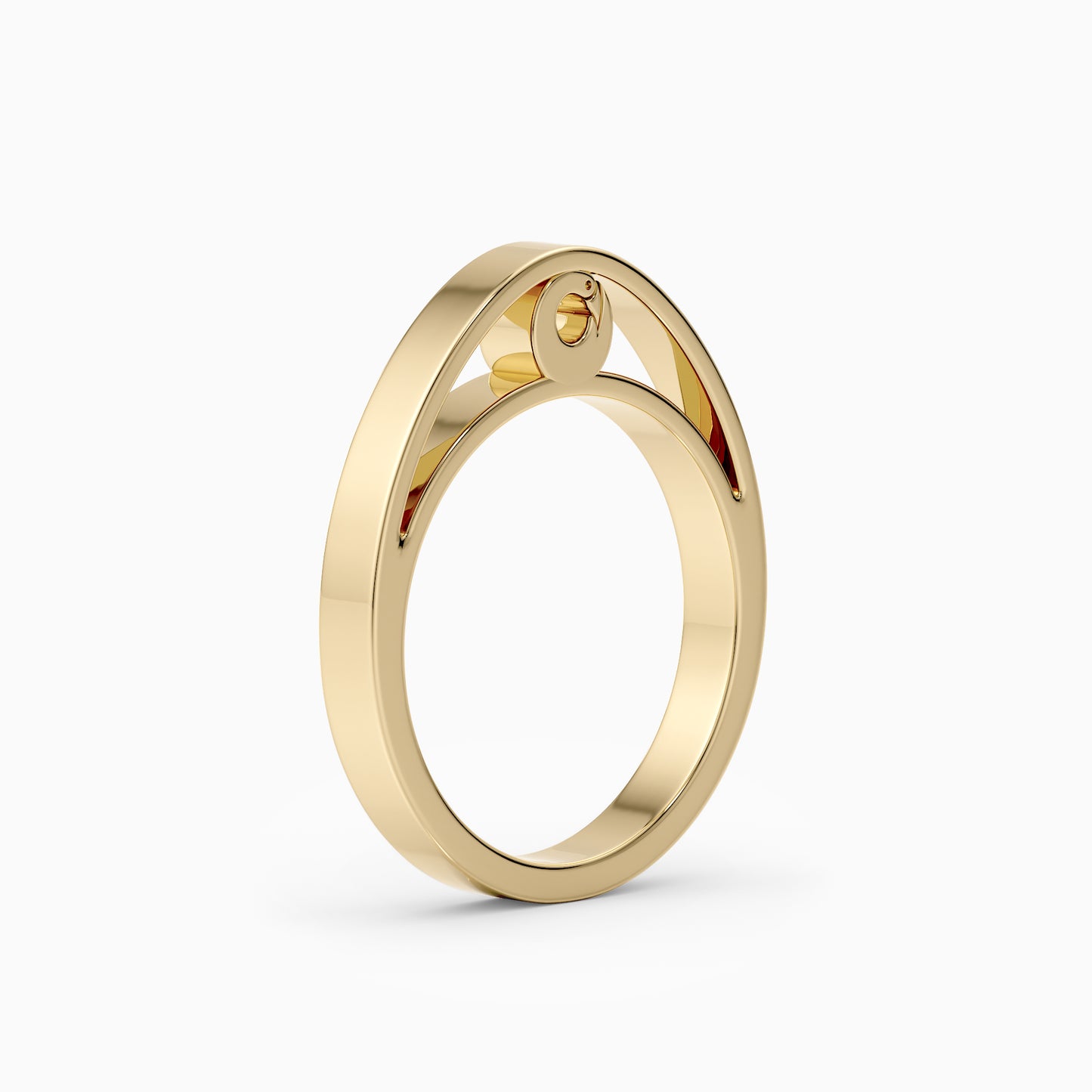 Bague Sankofa - Vermeil Doré